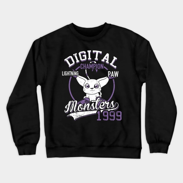 Lighting Paw Crewneck Sweatshirt by absolemstudio